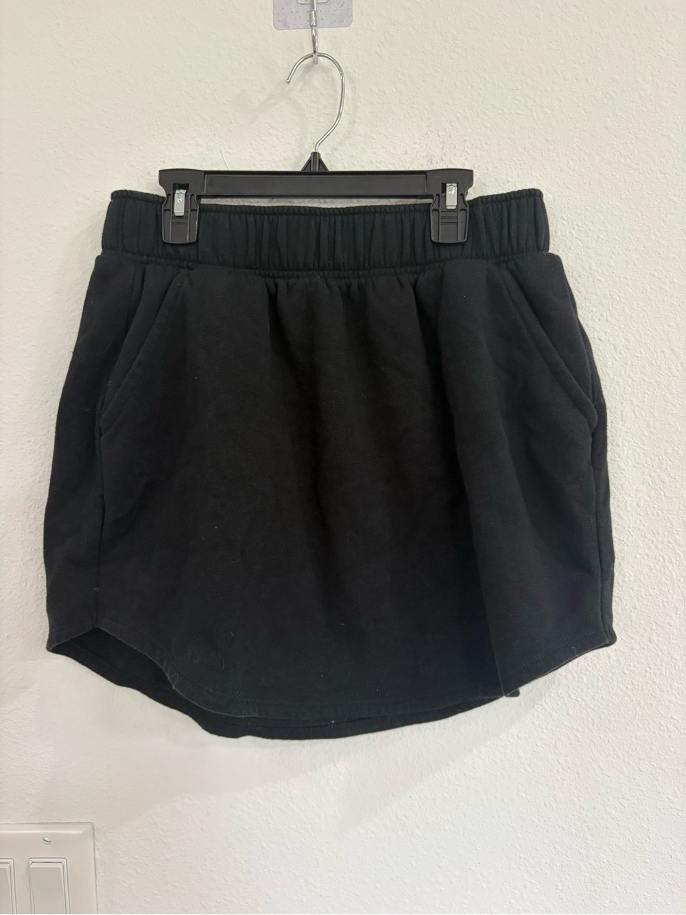 Wild Fable Black Casual Mini Skirt